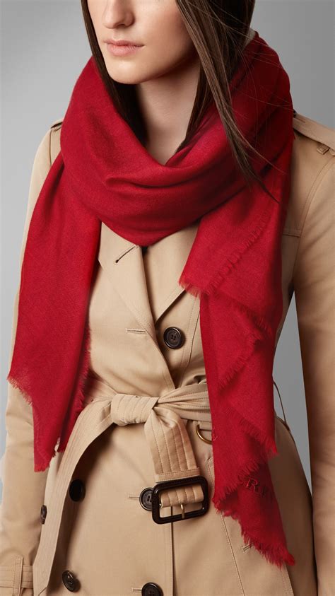 Shop Red Burberry Online 